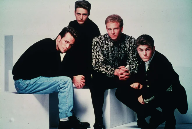Luke Perry ostaja nepozaben kot Dylan McKay iz serije Beverly Hills 90210. FOTO: Press Release