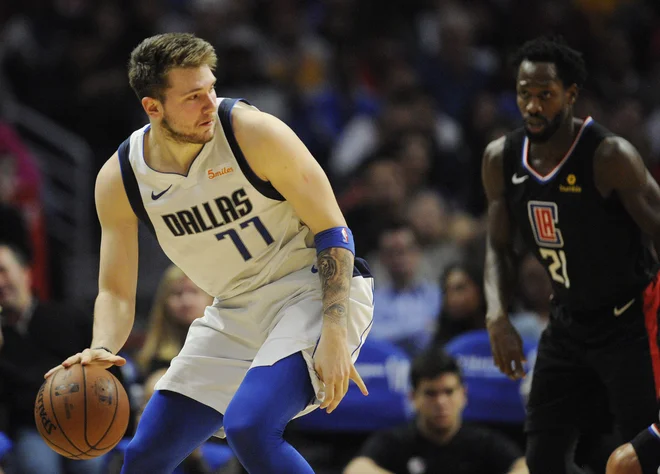 Luka Dončić je zaostal le za pet glasov. FOTO: Gary A. Vasquez/Reuters