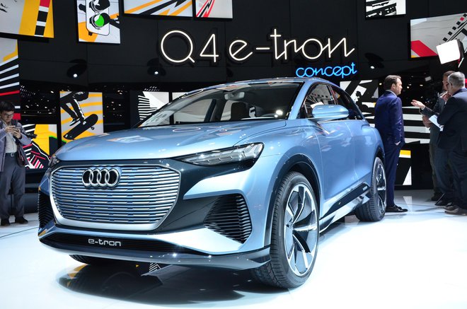 Audi Q4 e-tron concept. Foto Gašper Boncelj
