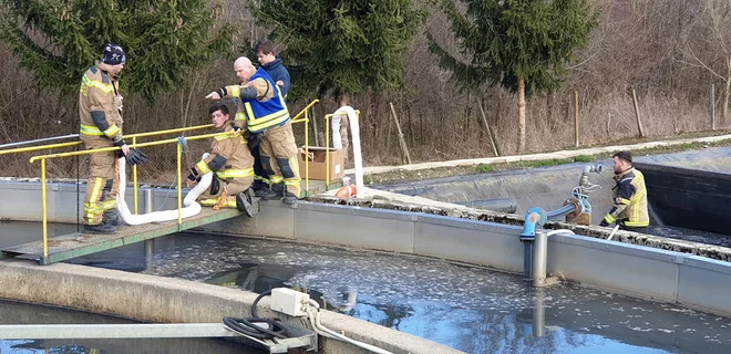 Radgonski gasilci so nemudoma pritekli na pomoč. FOTO: PGD Gornja Radgona