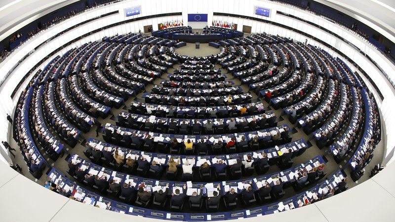 Fotografija: Volitve v evropski parlament bodo 26. maja. FOTO: Vincent Kessler/Reuters