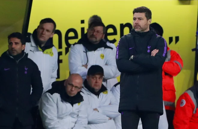 Argentinec Mauricio Pochettino, ki je večji del igralske kariere igral v Španiji, je po letu 2011 Tottenham znova zapeljal v četrtfinale lige prvakov in se še bolj približal Realovemu trenerskemu stolčku. FOTO: Reuters
