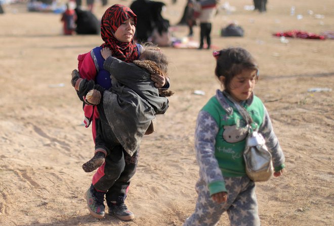 V Siriji je bilo med osemletno vojno ubitih skoraj 20.000 otrok. FOTO: Reuters