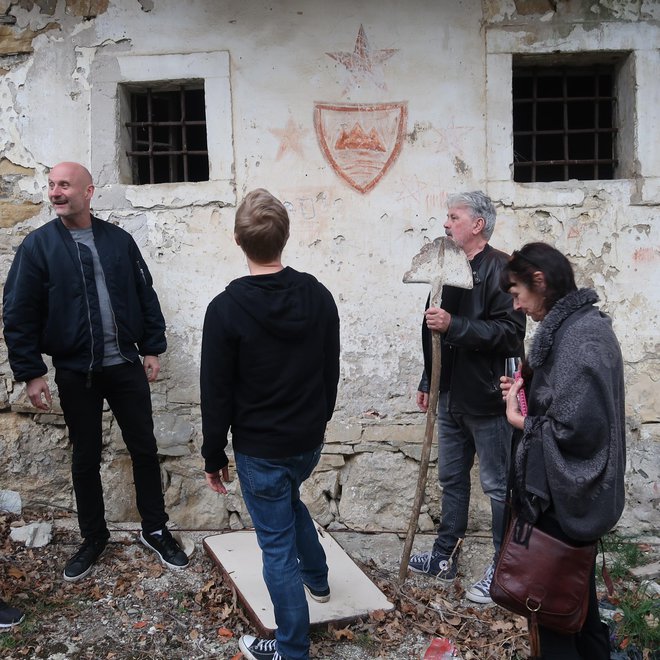 Projekt obnove Slapnika vodi slovenska ekipa, producentska ekipa pa je mednarodna. Foto Blaž Močnik