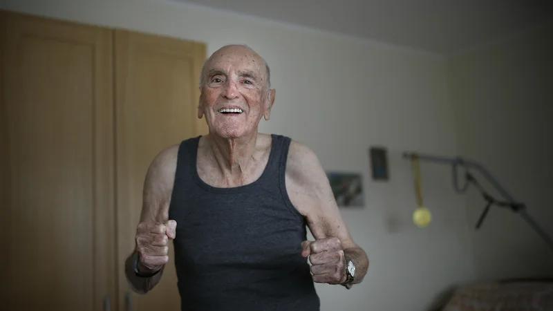Fotografija: Aktivni upokojenec Foto Blaž Samec