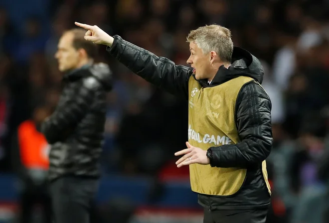 Ole Gunnar Solskjær je zasenčil tekmeca Tomasa Tuchela. FOTO: Reuters