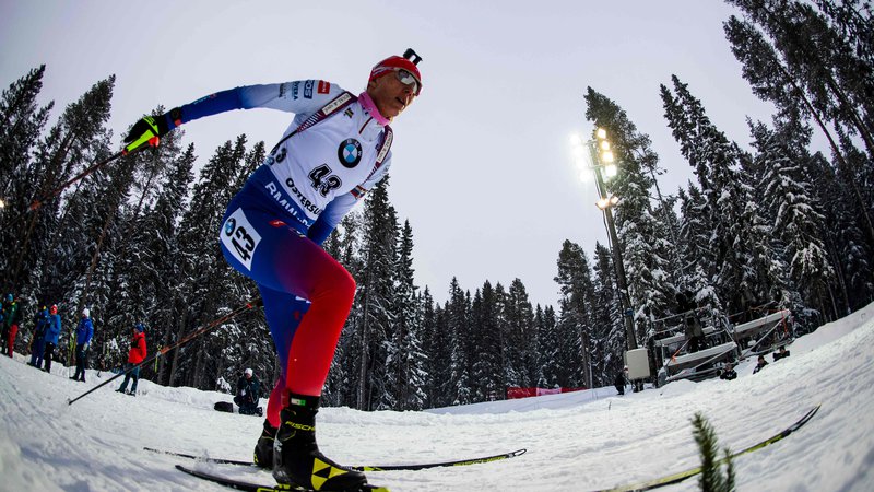 Fotografija: Anastazija Kuzmina je pri 34 letih prvič postala svetovna prvakinja. FOTO: Jonathan Nackstrand/AFP