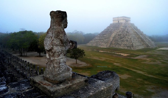 Majevska kultura je imela dobro razvito astronomijo, arhitekturo, pisavo in umetnost pa tudi vojskovanje in diplomacijo. FOTO: Reuters