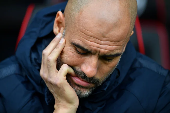 Se Pep Guardiola seli v serie A? FOTO: Dylan Martinez/Reuters
