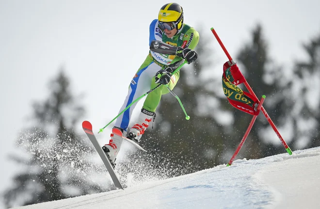 Štefan Hadalin je z roko zataknil vratca in izgubil ritem. FOTO: Matej Družnik/Delo