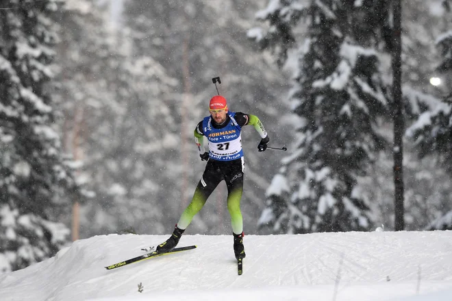 Jakov Fak si v nadaljevanju prvenstva želi več, kot je dosegel v soboto in nedeljo. FOTO: AFP