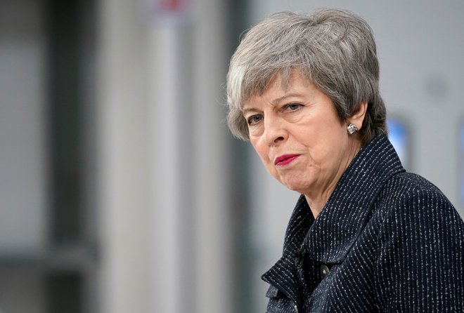 Britanska premierka Theresa May. FOTO: Christopher Furlong/ REUTERS