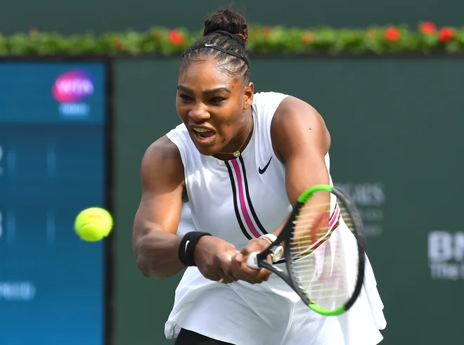 Serena Williams je dobro začela,a močno popustila. FOTO: USA Today
