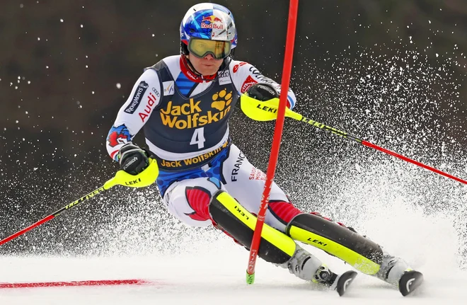 Kranjsko Goro si bo francoski as vselej zapomnil, saj je tam prvič v karieri osvojil stopničke v evropskem pokalu, leto pozneje pa še v svetovnem. FOTO: Matej Družnik/Delo