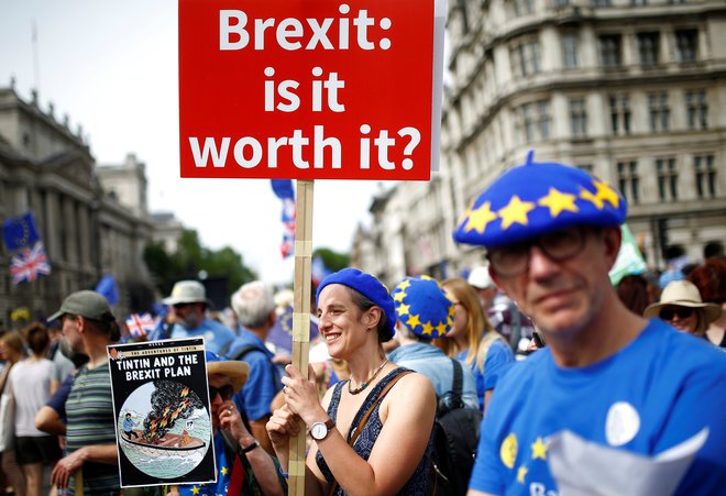 Brexit je enako slab za Veliko Britanijo in Evropo, zato moramo jasno povedati, da želimo, da Velika Britanija ostane v EU. FOTO Reuters