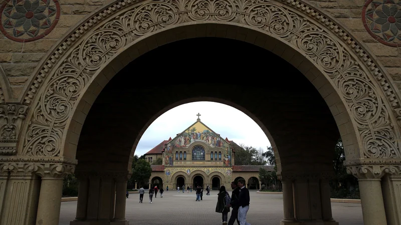 Fotografija: V škandal so vpletene univerze Yale, Georgetown, Ucla, Južna Kalifornija, Teksas, Wake Forest, San Diego in Stanford (na fotografiji). FOTO: AFP