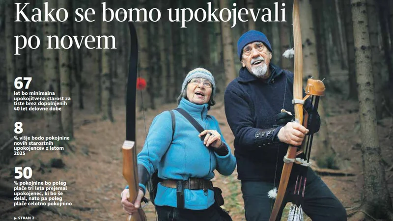 Fotografija: Kako se bomo upokojevali po novem FOTO: Blaž Samec