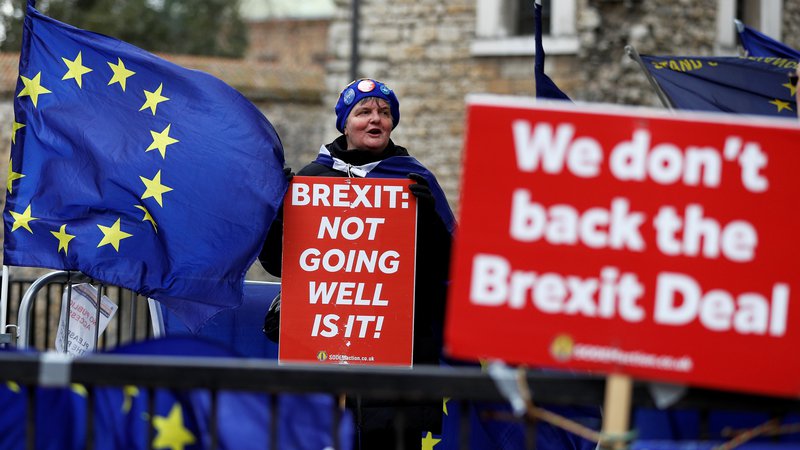 Fotografija: Nasprotniki brexita se bodo razveselili podaljšanja pogajanj in odločitev o tem razumeli kot majhno zmago na poti do njegove zaustavitve.