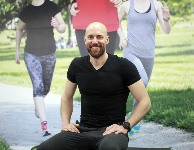 Dejan Lenart, trener v Happy Gym. FOTO: Roman Šipić