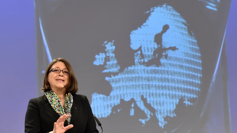 Fotografija: Kmalu naj bi se razkrilo, ali bo komisarka Bulčeva nastopila tudi na evropskih volitvah. FOTO: Eric Vidal/Reuters