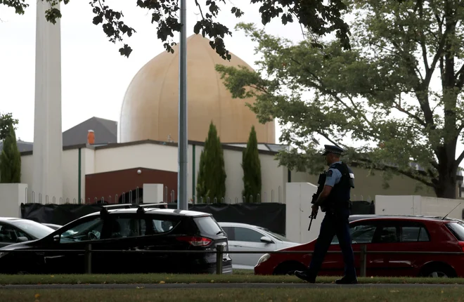 Mošeja Al Noor, kjer je moril desničarski skrajnež. FOTO: Reuters