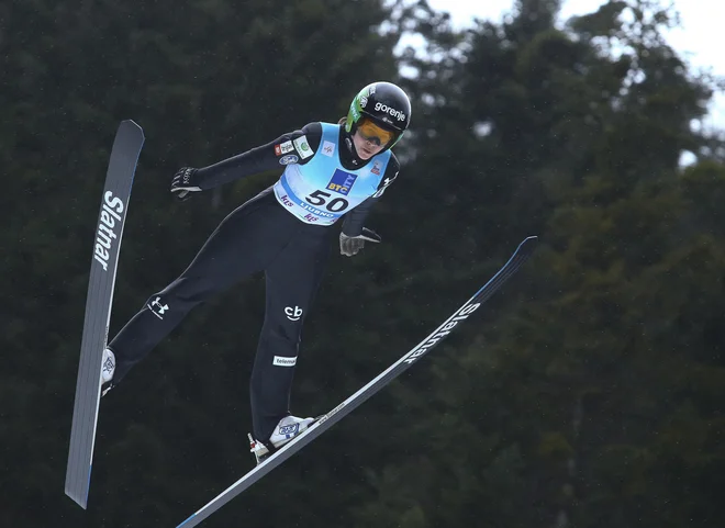 Urša Bogataj je za las zaostala za deseterico. FOTO: Jože Suhadolnik/Delo