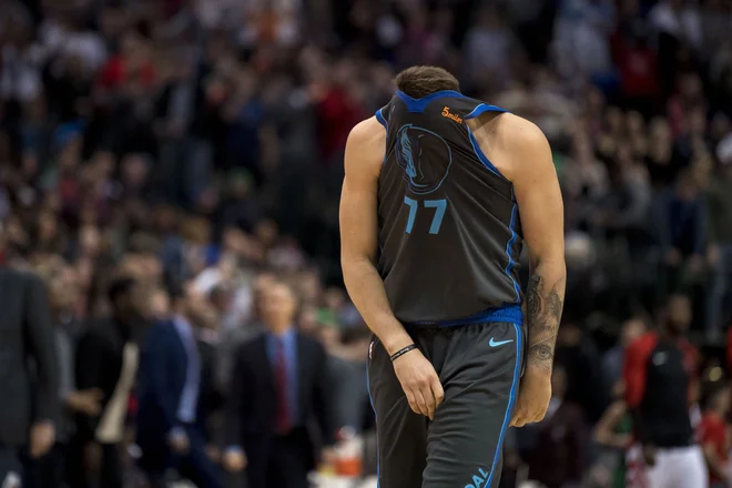 Luka Dončić tokrat ni igral. FOTO: Reuters