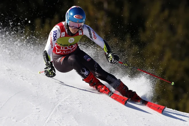 Mikaela Shiffrin je blestela tudi v tej sezoni. FOTO: Reuters