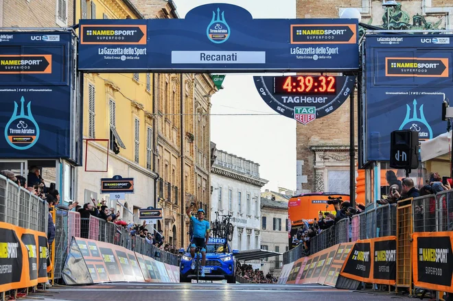 Slavje Jakoba Fuglsanga. FOTO: LaPresse