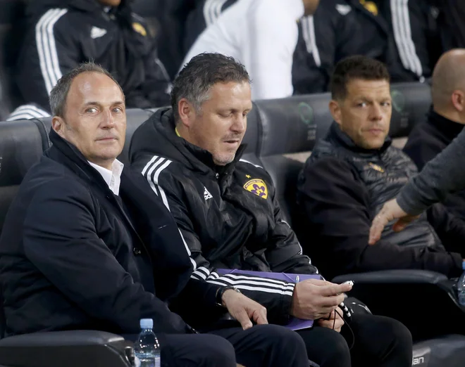 Darko Milanič se je Olimpiji zoperstavil s pričakovano strategijo. FOTO: Roman Šipić/Delo