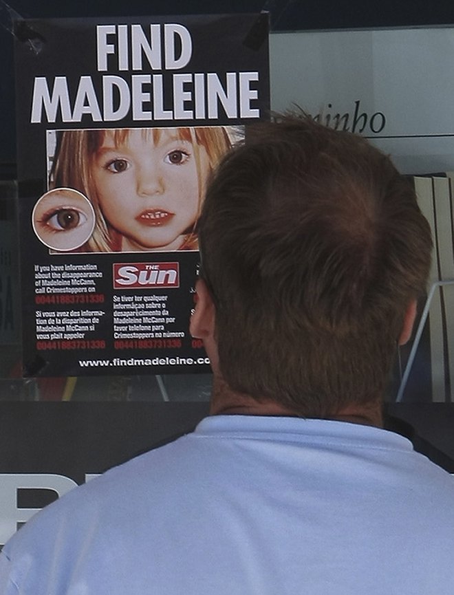 Starši in policija so po izginotju tudi javnost pozvali k pomoči pri iskanju deklice Maddie. FOTO: Reuters