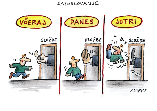 Karikatura: Marko Kočevar