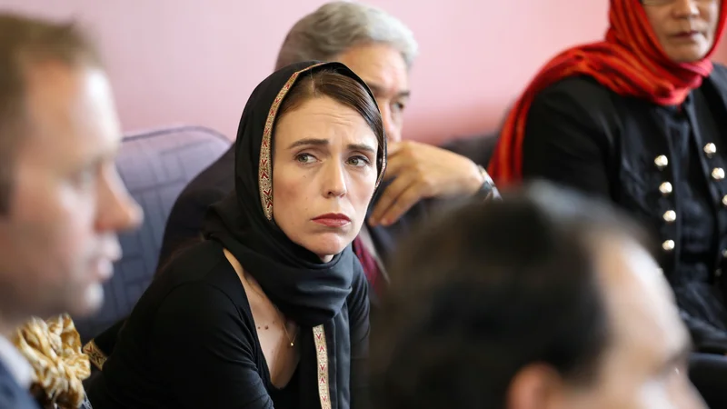 Fotografija: Jacinda Ardern: On je terorist. On je kriminalec. On je ekstremist. Toda ko bom govorila o njem, bo brez imena. FOTO: Reuters