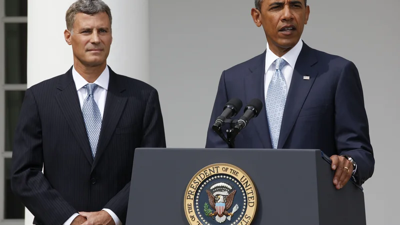 Fotografija: Alan Krueger je predaval ekonomijo na univerzi Princeton od leta 1987, vmes pa je občasno delal za vlado. Pri Obami pa najprej pomočnik finančnega ministra, od leta 2011 pa glavni ekonomist Bele hiše oziroma uradno predsednik Sveta gospodarskih svetovalcev Bele hiše.
Foto Larry Downing Reuters