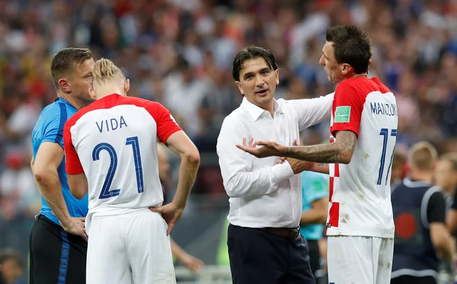 Zlatko Dalić še ni rekel zadnje na hrvaški klopi. FOTO: Darren Staples/Reuters