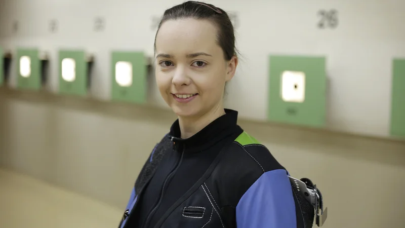 Fotografija: Živa Dvoršak bo na EP v Osijeku nastopila jutri. FOTO: Leon Vidic/Delo