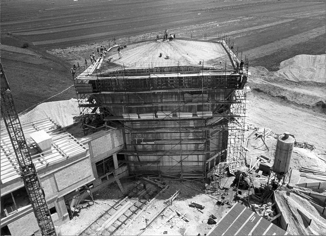 Reaktorski center, Podgorica, zgrajen leta 1966 FOTO: Fotoarhiv IJS