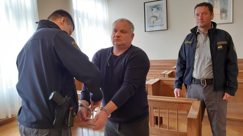 Fotografija: Štefan Mitrovič je bil obsojen za umor in kar osemkrat zaradi kaznivih dejanj z elementi nasilja. FOTO: Tanja Jakše Gazvoda