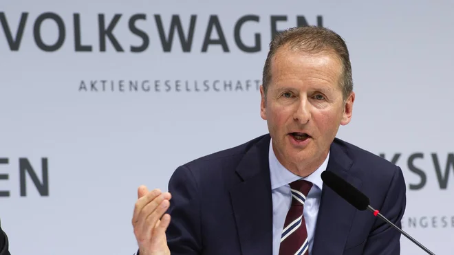 Herbert Diess, šef Volkswagna, stavi na elektriko, ne na gorivne celice.