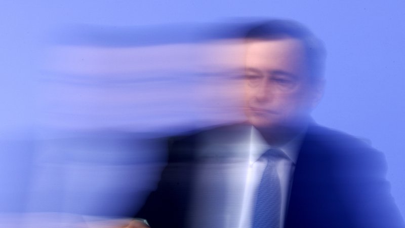 Fotografija: Mario Draghi, guverner Evropske centralne banke. FOTO: Reuters