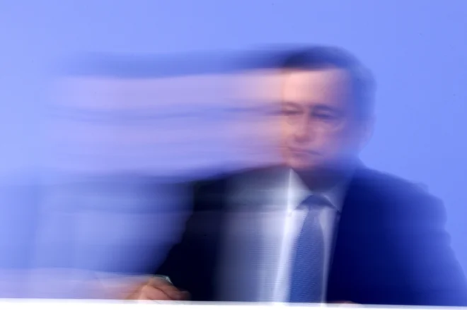 Mario Draghi, guverner Evropske centralne banke. FOTO: Reuters