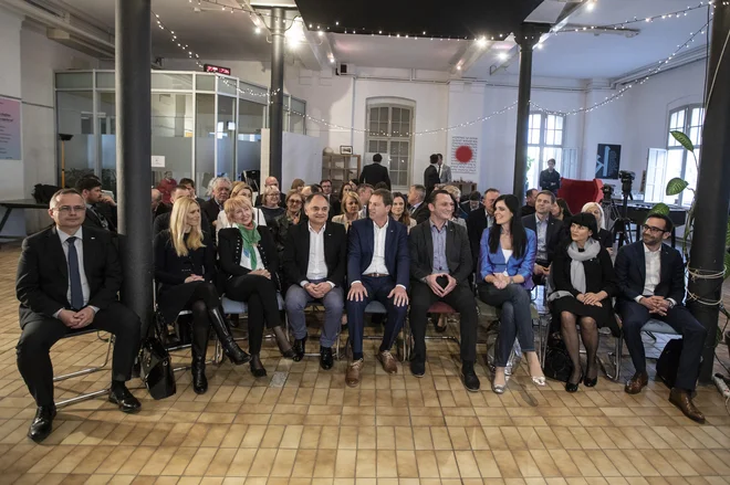SMC je predstavila listo kandidatov za evropske volitve. FOTO: Voran Vogel