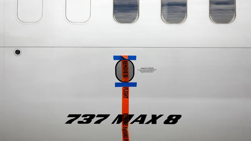 Fotografija: Model boeing 737 MAX 8 je v zadnje pol leta strmoglavil že dvakrat. FOTO: Reuters