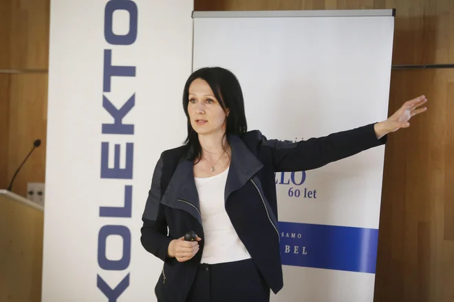 Mateja Lavrič, direktorica sklada tveganega kapitala Kolektor Ventures. FOTO: Leon Vidic/Delo