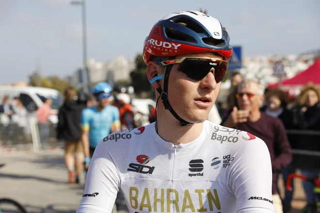 Matej Mohorič bo na poti do Sanrema predvsem pomočnik Sonnyju Colbrelliju. FOTO: Bahrain Merida