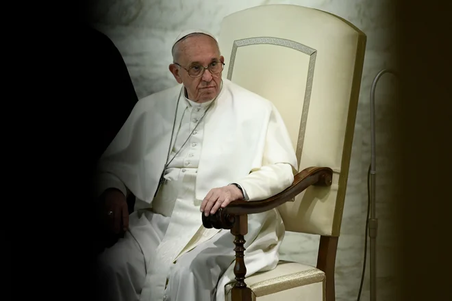Papež Frančišek FOTO: AFP