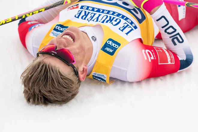 Johannes Høsflot Klæbo je bil razred zase.&nbsp;FOTO:&nbsp;AFP