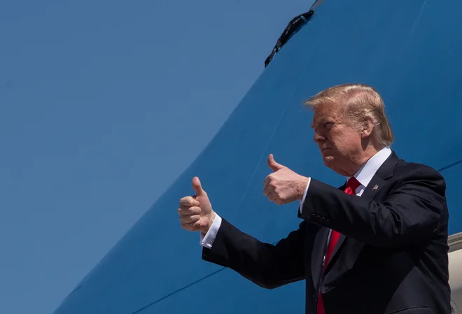Donald Trump je dobil pomemben politični kapital za prihodnje predsedniške volitve. FOTO: AFP