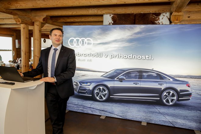 Matjaž Korman, vodja Audijevega oddelka Integracija lastnosti in funkcij ter zrelostna stopnja Audijevih električnih vozil FOTO: Saša Despot
