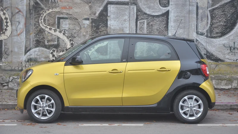 Fotografija: Smart forfour. FOTO: Gašper Boncelj